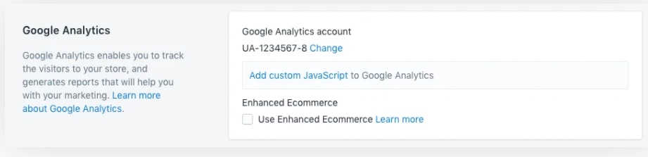 Connecting Google Analytics and Shopify: Google Analytics and Shopify